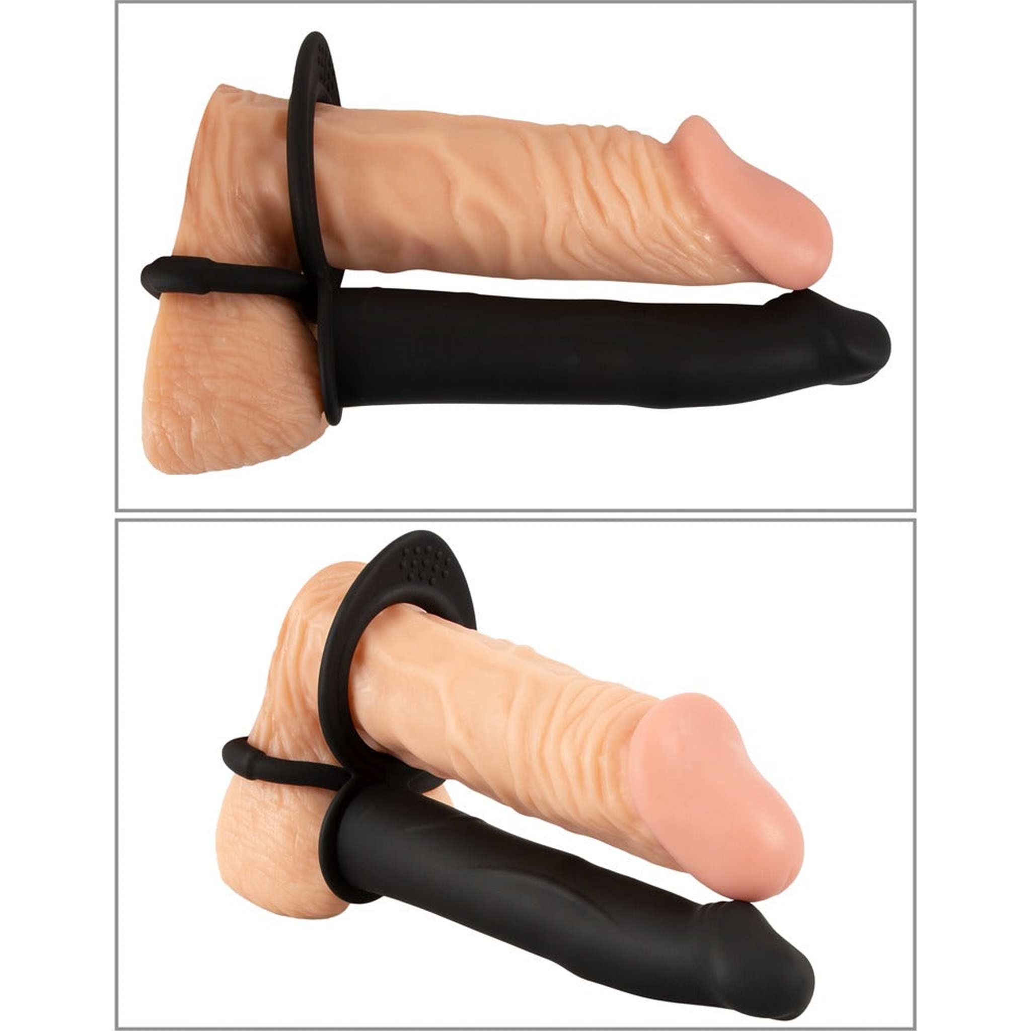 Vibratore Doppia Penetrazione con Comando Wireless