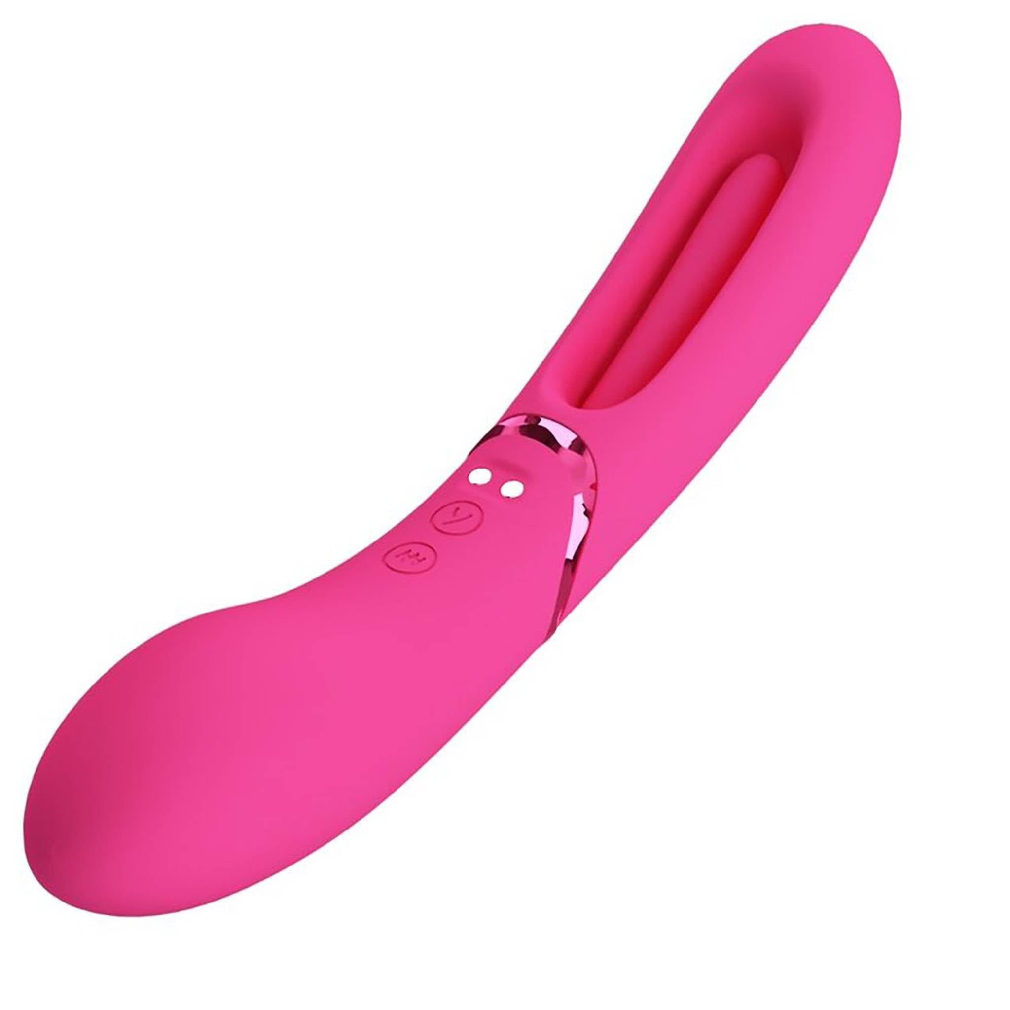 Vibratore Punto G Con Lingua Vibrante