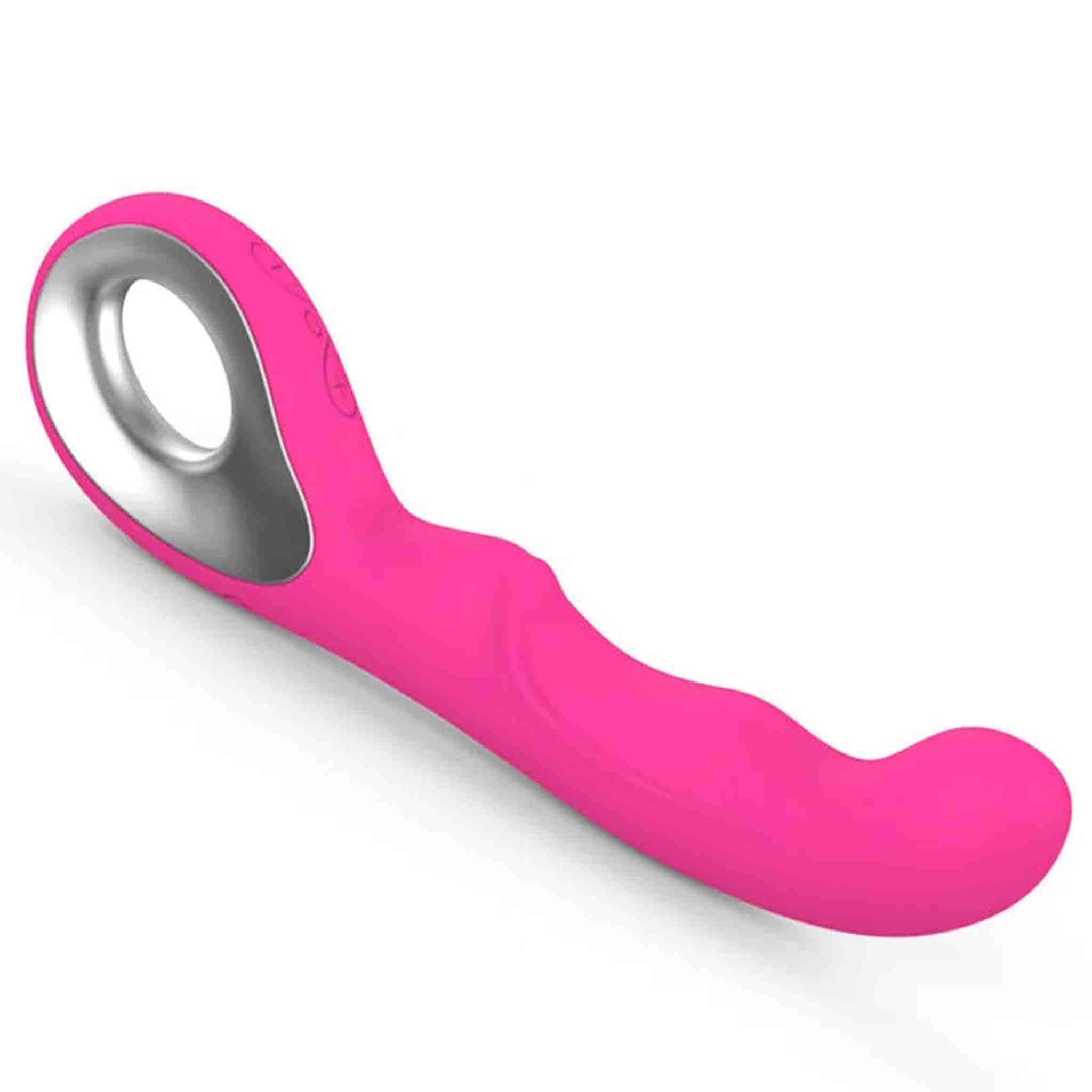 Vibratore Punto con scanalature ed anello