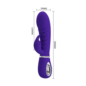 Vibratore Rabbit con Scanalature Extra Stimolanti