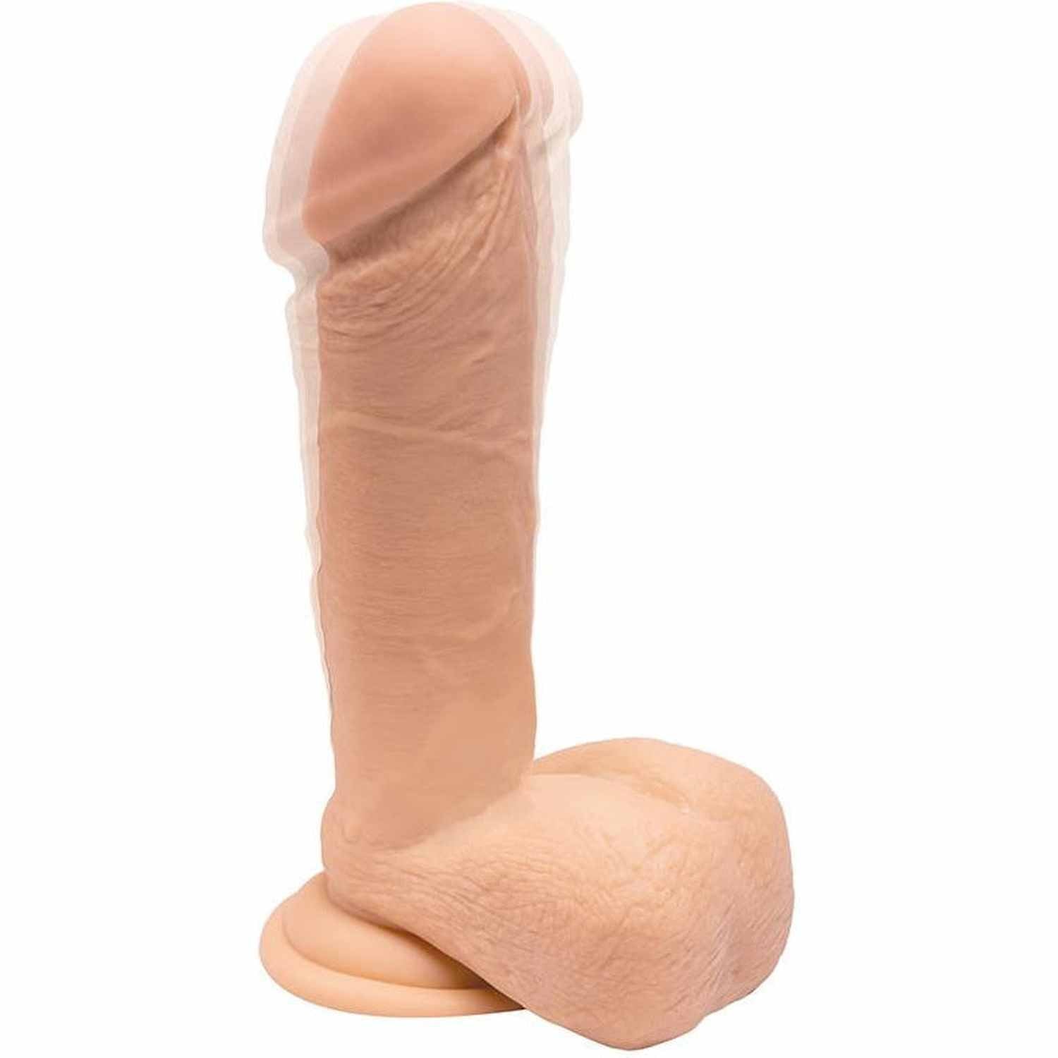 Vibratore Super Soft Con Ventosa 19 cm