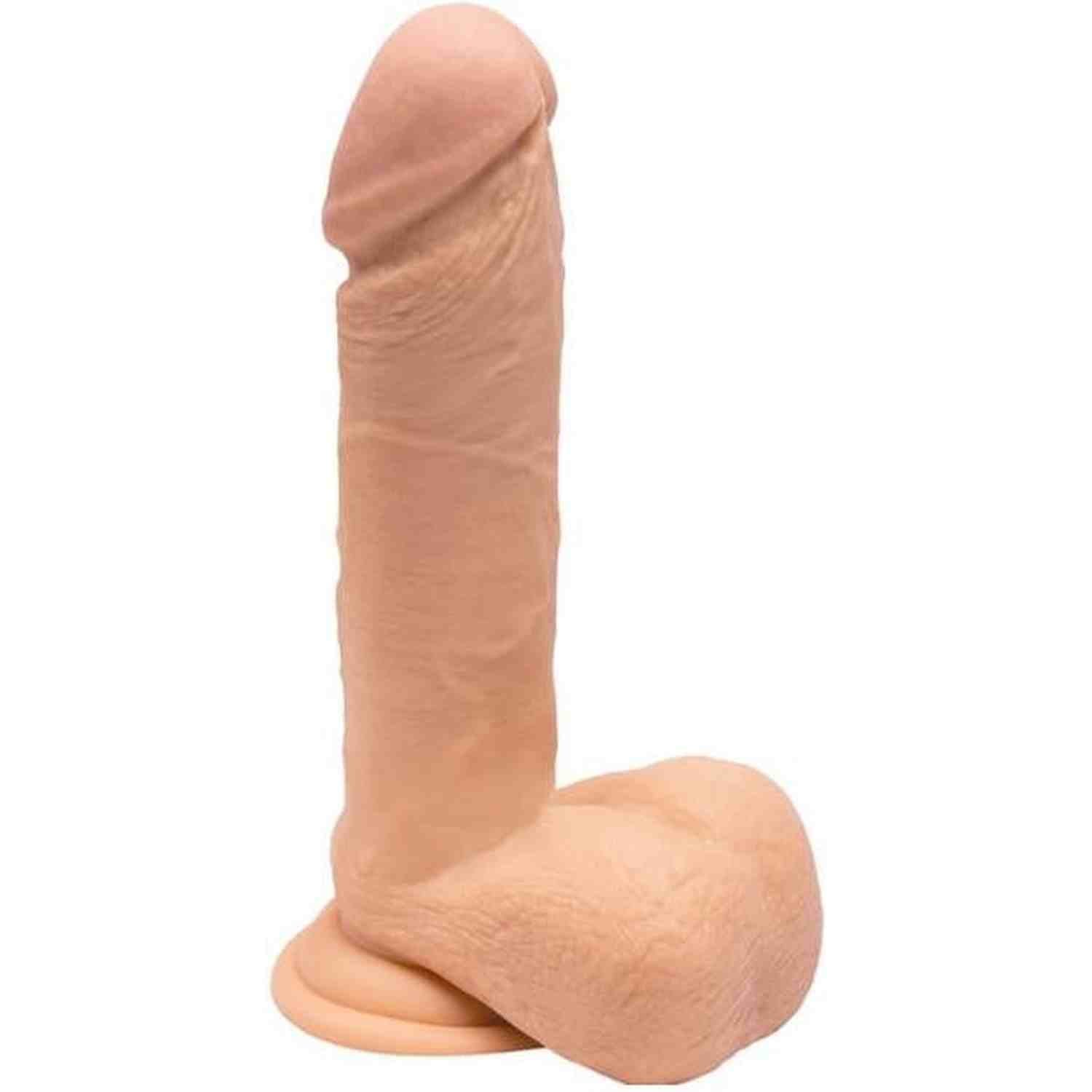 Vibratore Super Soft Con Ventosa 19 cm