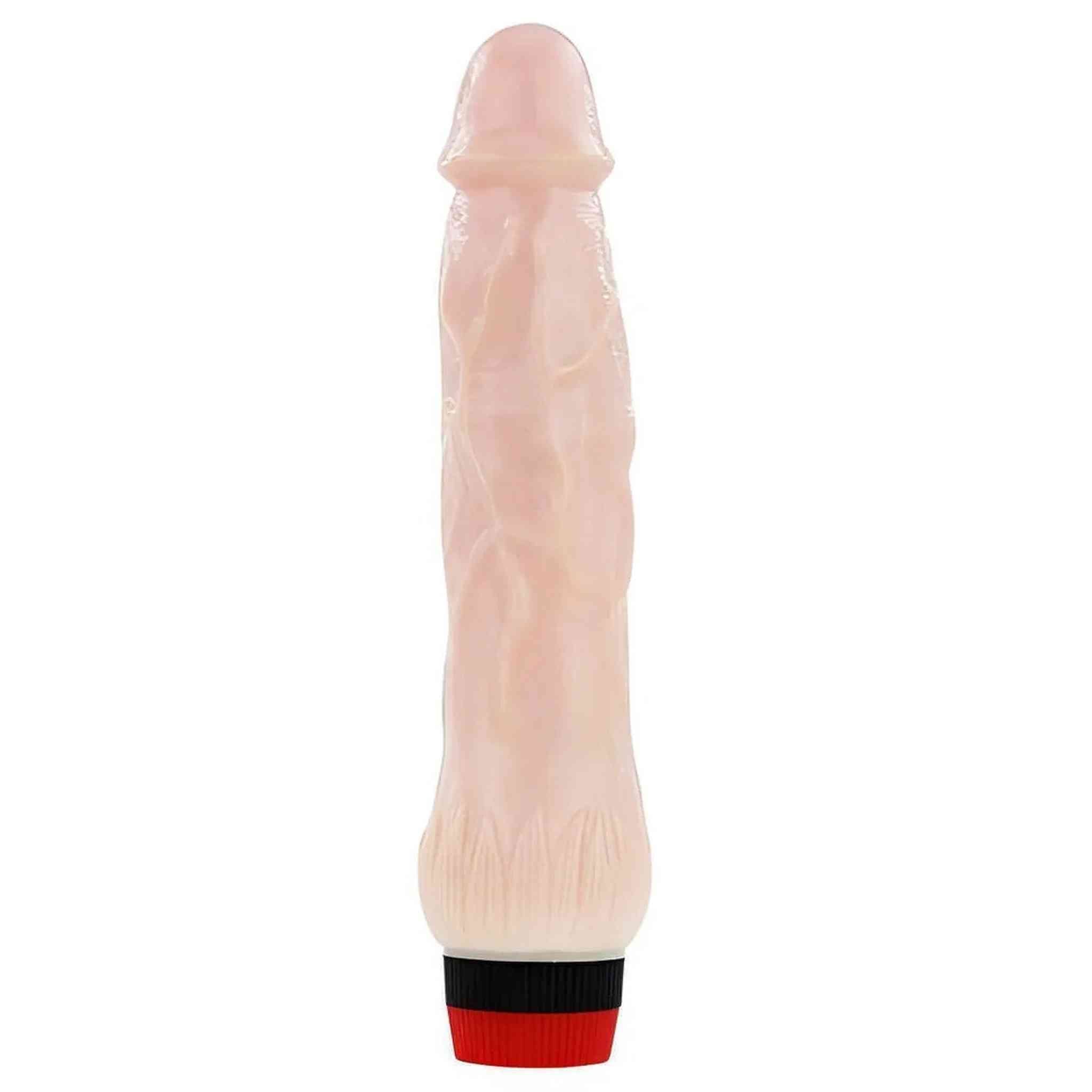 Vibratore realistico in TPR - Rosa Carne
