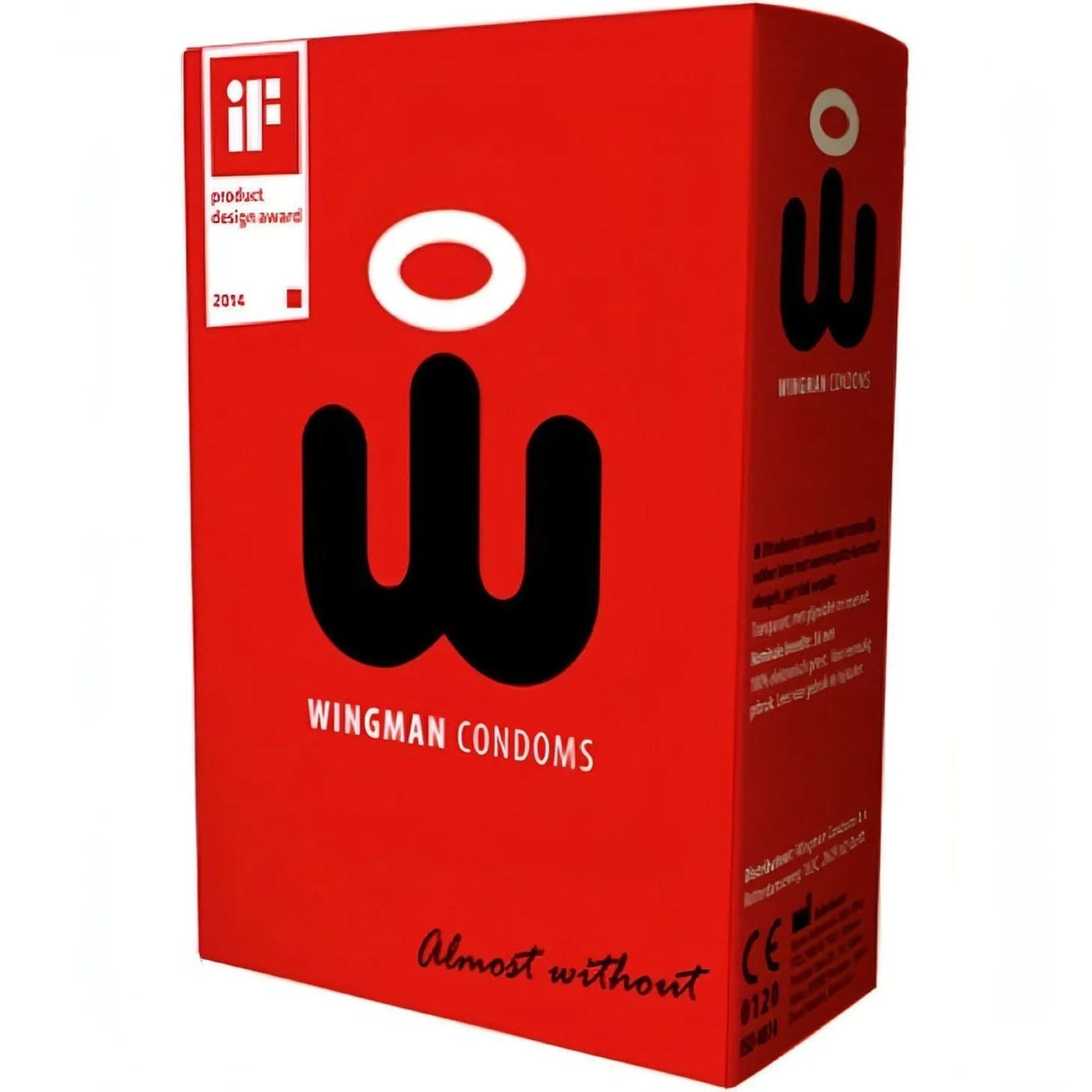 Wingman Condoms – Confezione da 8 profilattici