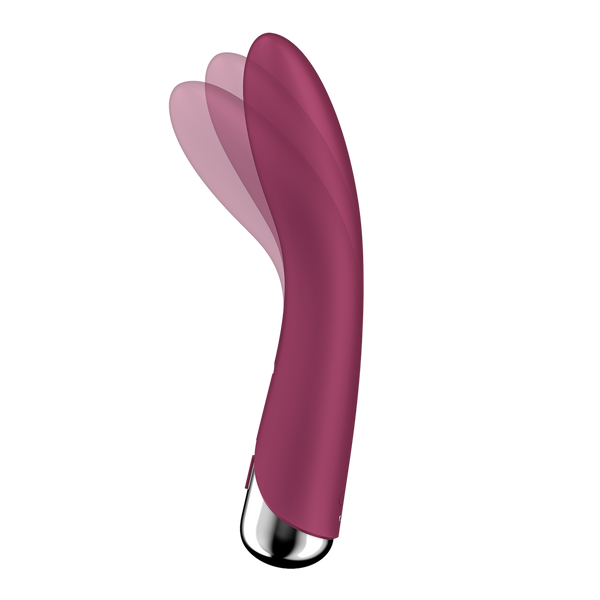 Satisfyer Spinning Vibe 1 rosso: vibratore rotante punto G