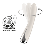Satisfyer Spinning Vibe 1 beige: vibratore rotante punto G