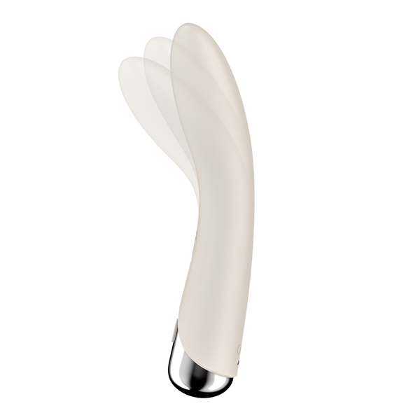 Satisfyer Spinning Vibe 1 beige: vibratore rotante punto G