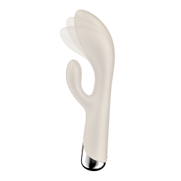 Satisfyer Spinning Rabbit 1 beige: vibratore rabbit rotante