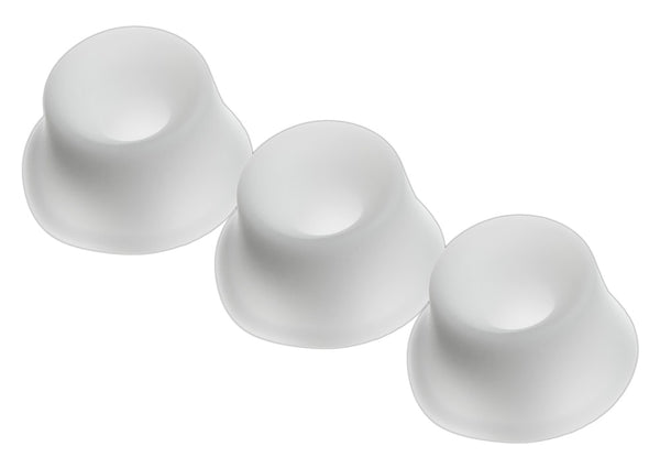 Testine di ricambio Womanizer per W500, Pro40 e Starlet 1: set da 3, Bianco M, foto 1
