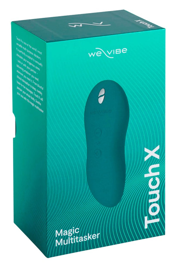 We-Vibe Touch X: stimolatore da appoggio a forma di goccia, Verde, foto 3