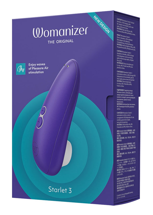 Womanizer Starlet 3: succhia clitoride compatto a 6 livelli, Blu, foto 3