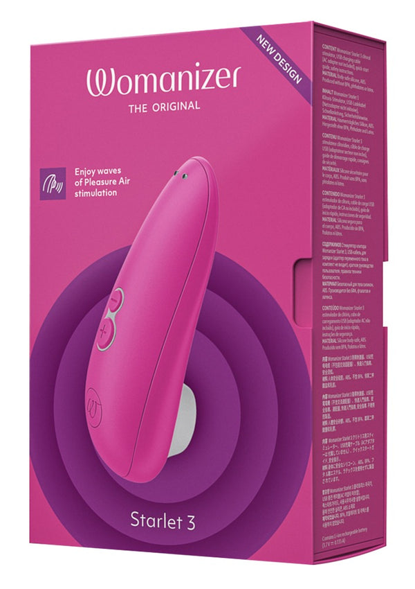 Womanizer Starlet 3: succhia clitoride compatto a 6 livelli, Fucsia, foto 3