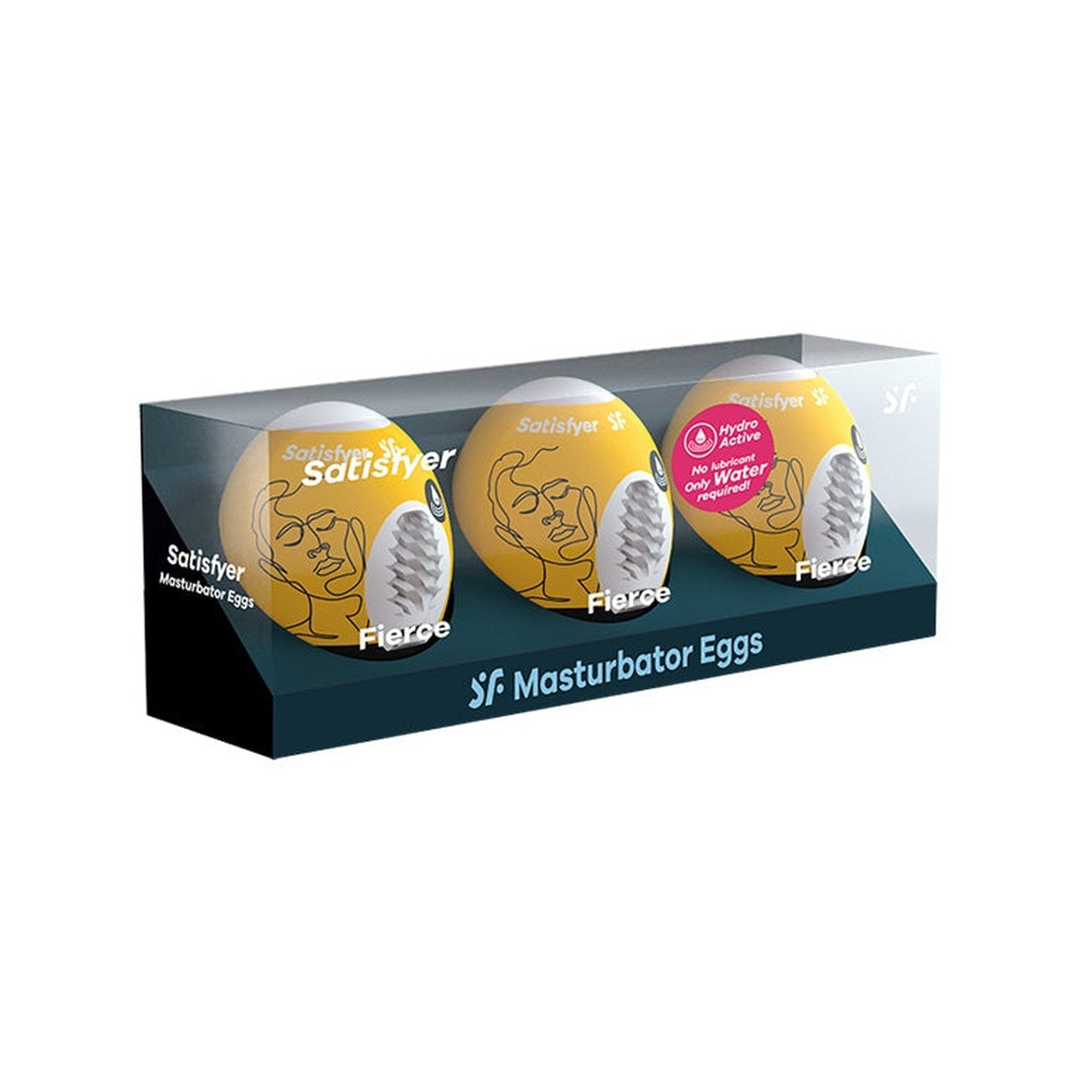 Masturbator Egg Set - Fierce - 3 pcs