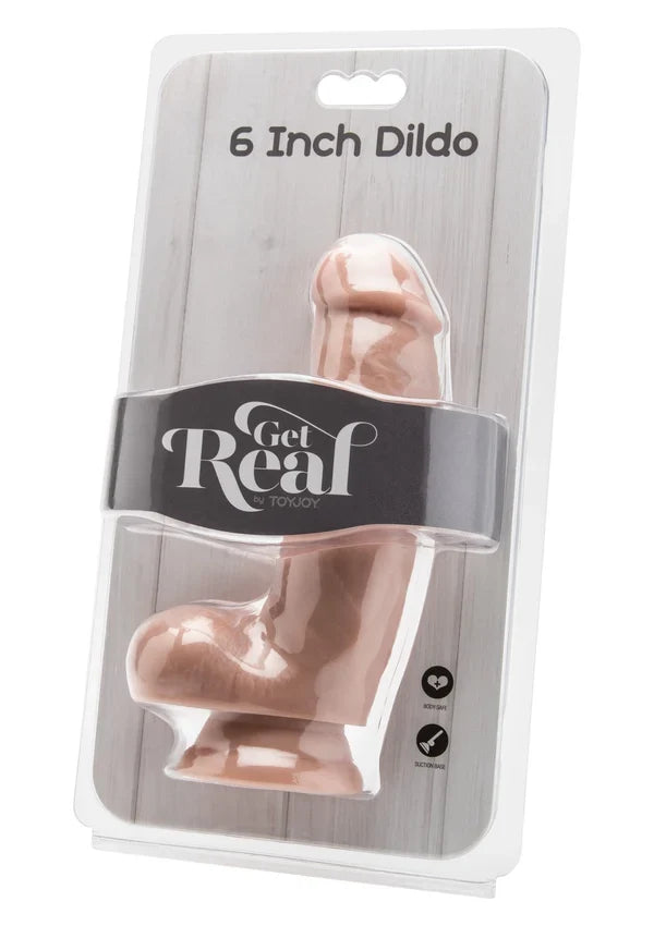 Fallo realistico con ventosa e venature in rilievo 15 cm Diametro Max: 4 cm