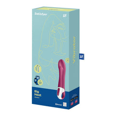 Big Heat Warming G-Spot Vibrator - Red Wine