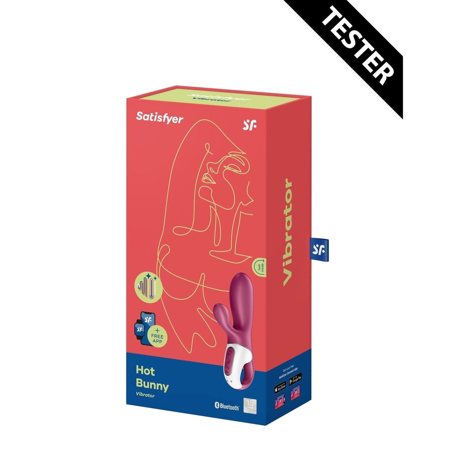 Hot Bunny - Heated Rabbit Vibrator