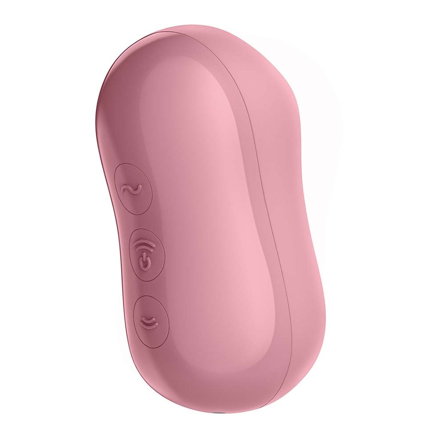 Cotton Candy Double Aire Pulse Vibrator - Light Red