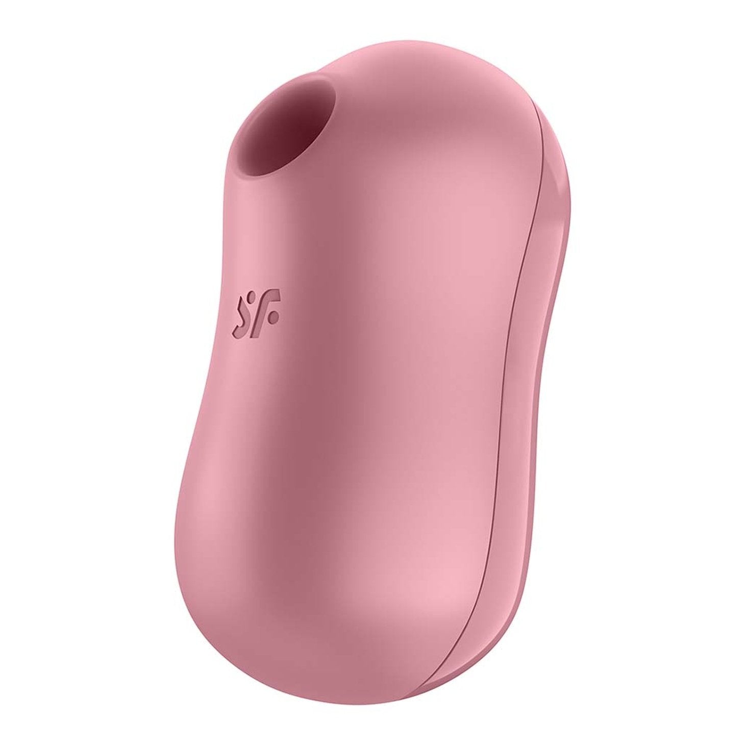 Cotton Candy Double Aire Pulse Vibrator - Light Red