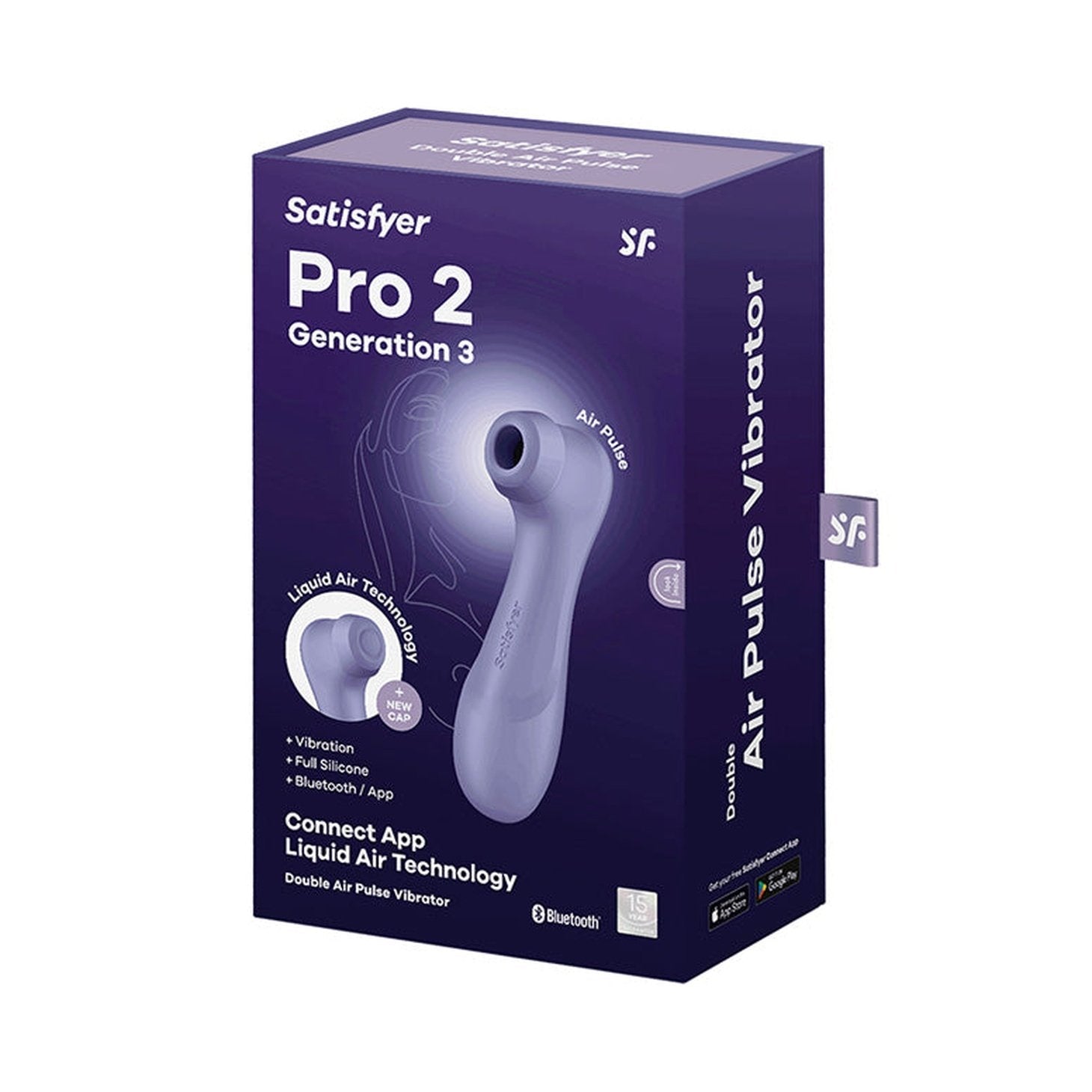 Pro 2 Generation 3 + Liquid Air, Vibration & App - Lilac