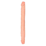 Doppio dildo Flesh 13 pollici testa asimmetrica rosa