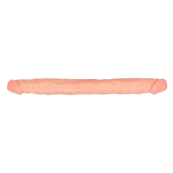 Dildo doppio Flesh 13 pollici simmetrico rosa chiaro