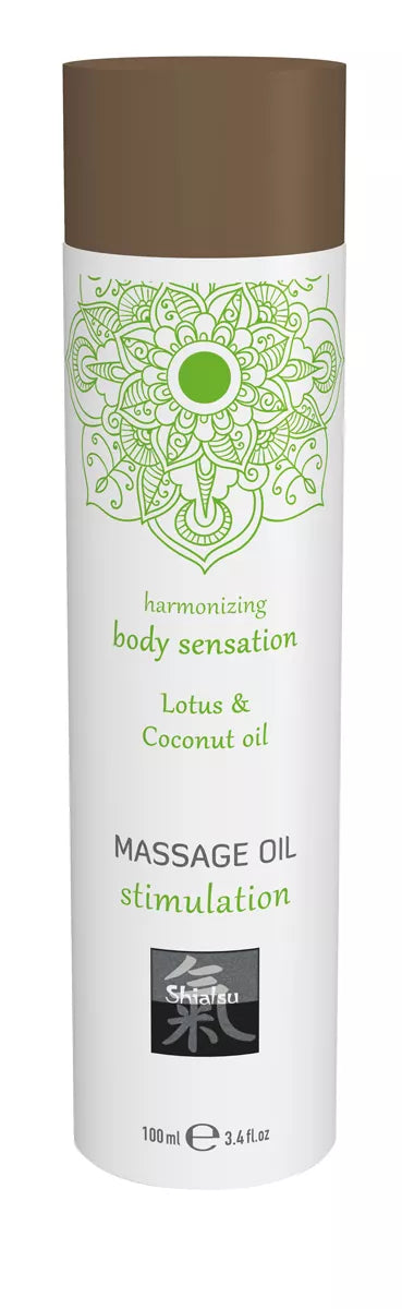 Massage oil stimulation - Lotus & Coconut oil 100ml