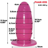 17 cm Volley Ball Anal Plug