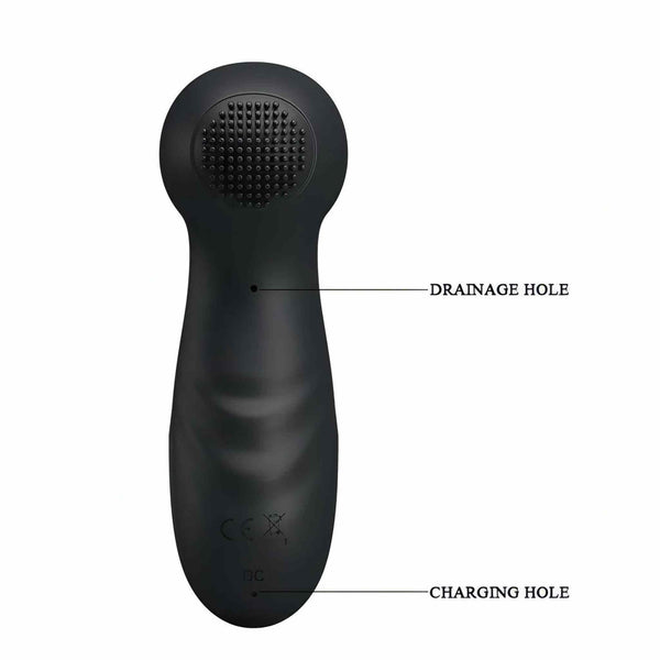 18K Vibratore e Succhiaclitoride in silicone con potente motore