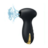 18K Vibratore e Succhiaclitoride in silicone con potente motore