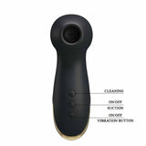 18K Vibratore e Succhiaclitoride in silicone con potente motore
