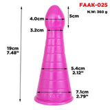19cm Xmas Hat Shape Anal Plug