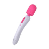 Vibratore wand multifunzione Lillo inclinato pulsante modalità e luce