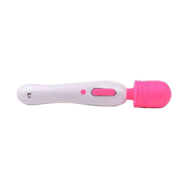 Vibratore wand Lillo vista profilo manico ergonomico indicatore luminoso