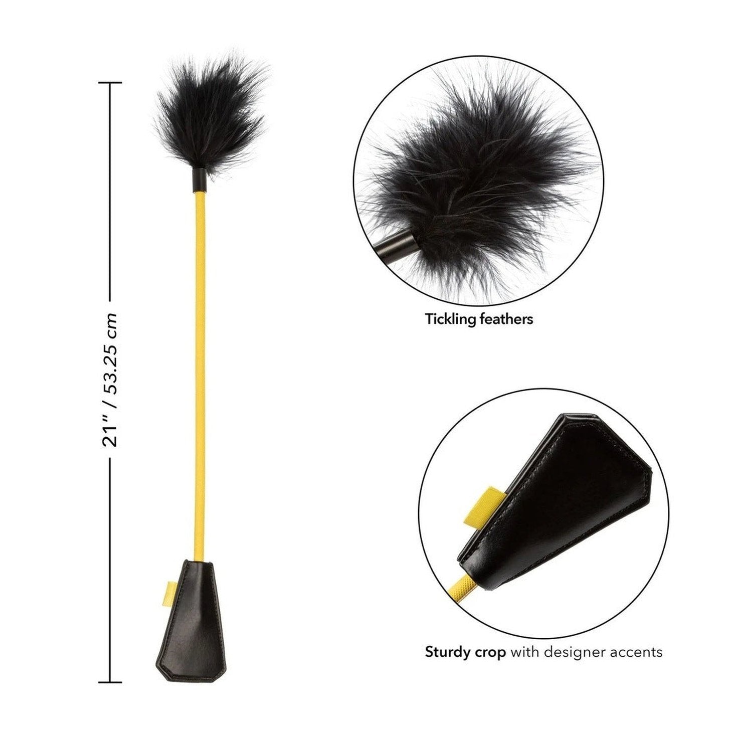 2 in 1 Feather Tickler + Paddle