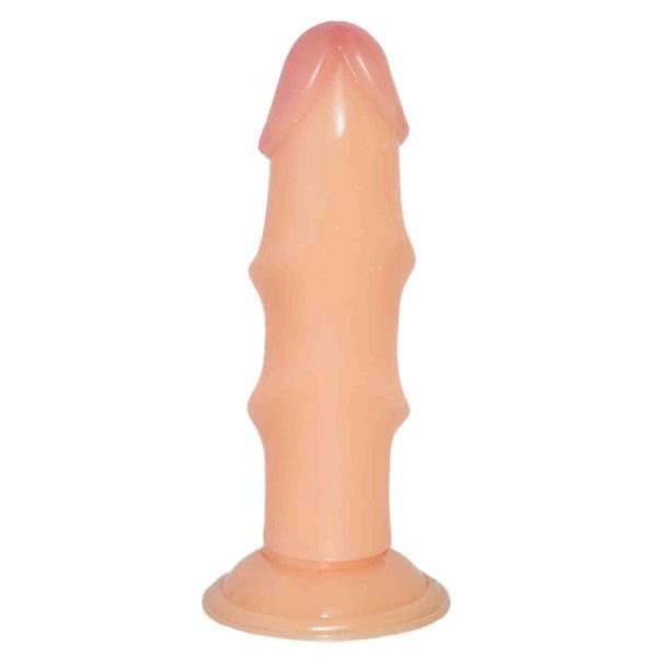 21.6 cm Unqiue Screw Structure Dildo Anal Plug