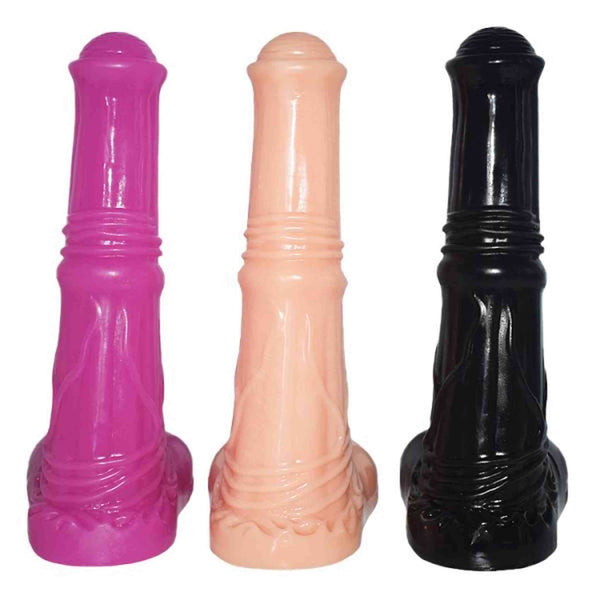 25.2 cm Big Horse Pony Dildo animal Anal Plug