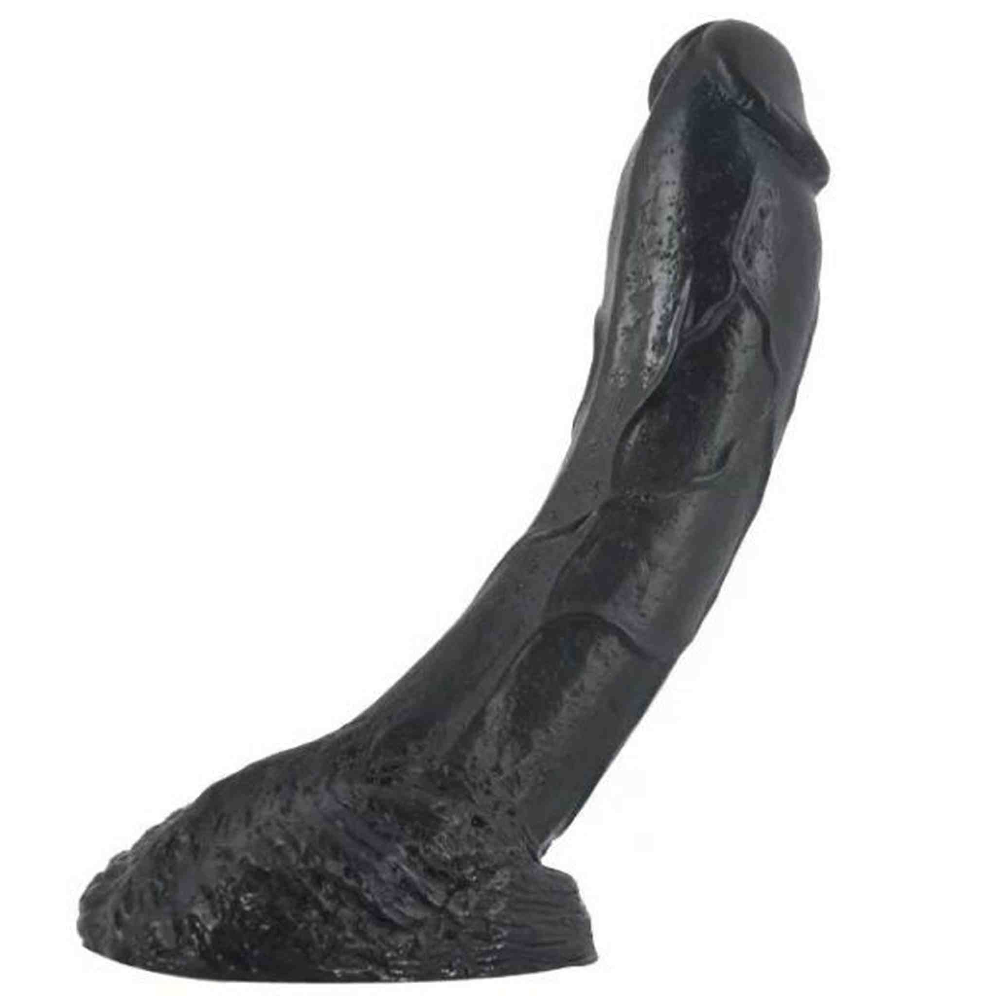 26cm Big curve dildo large testicle with no Suction Snake Shape Anal Plug