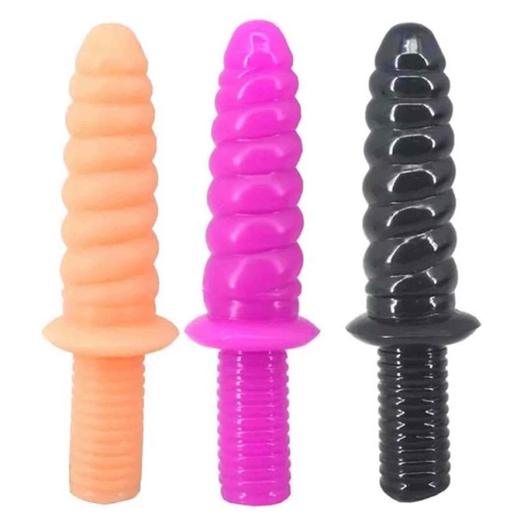 29 cm Conch with Handle Anal Plug Massage Tool