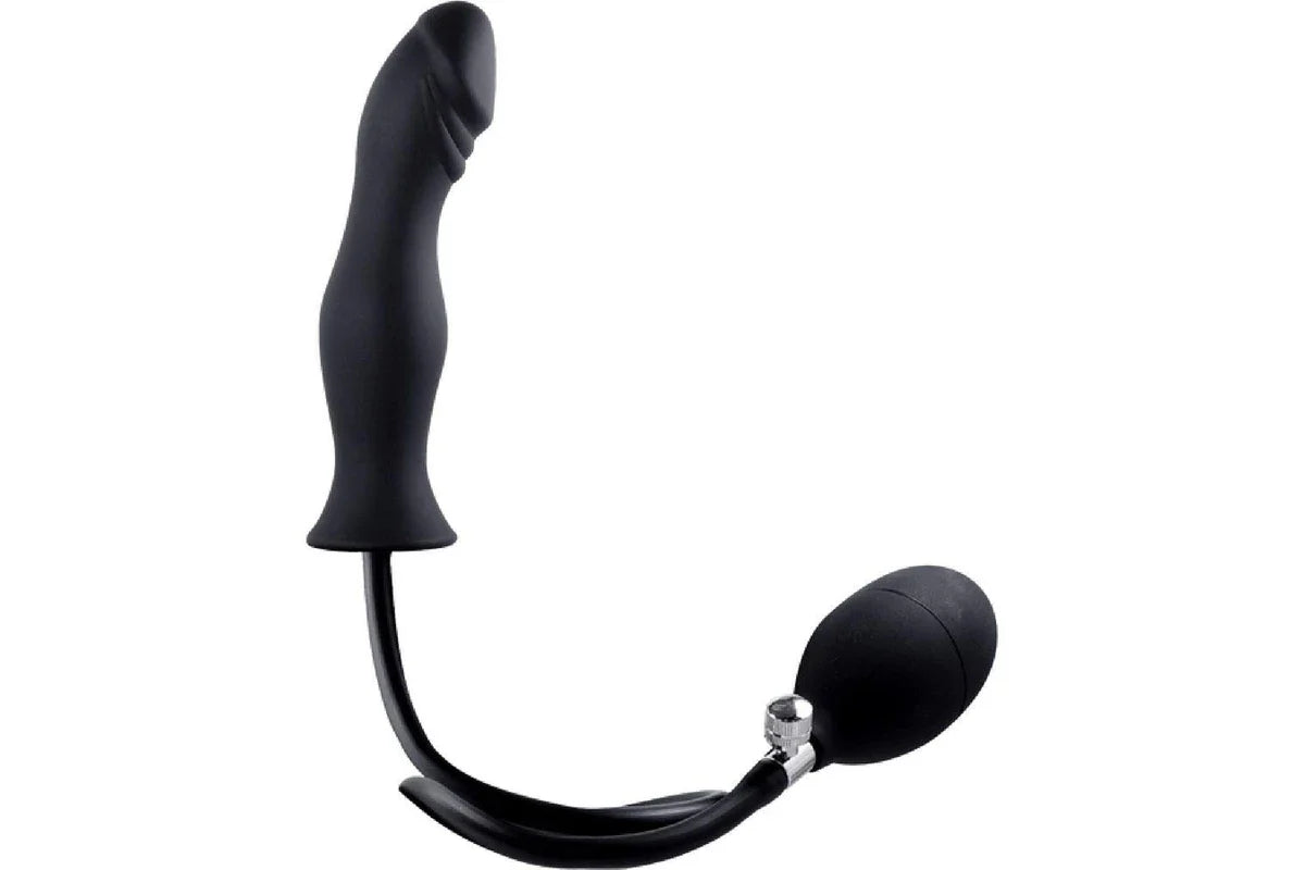 Dildo Anale Gonfiabile in Silicone estandibile fino a 8.9 cm Lungo 15.2 cm - Ø 3.8 cm