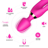 3 in 1 Vibratore Rabbit e Plug Anale