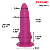 30 cm Leopard Dildo