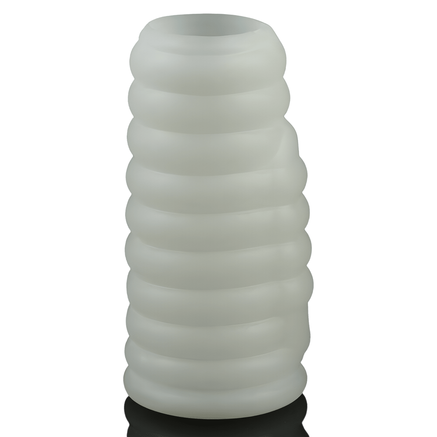 Vibrating Wave Knights Guaina Fallica Stimolante con Vibrazione - Bianco