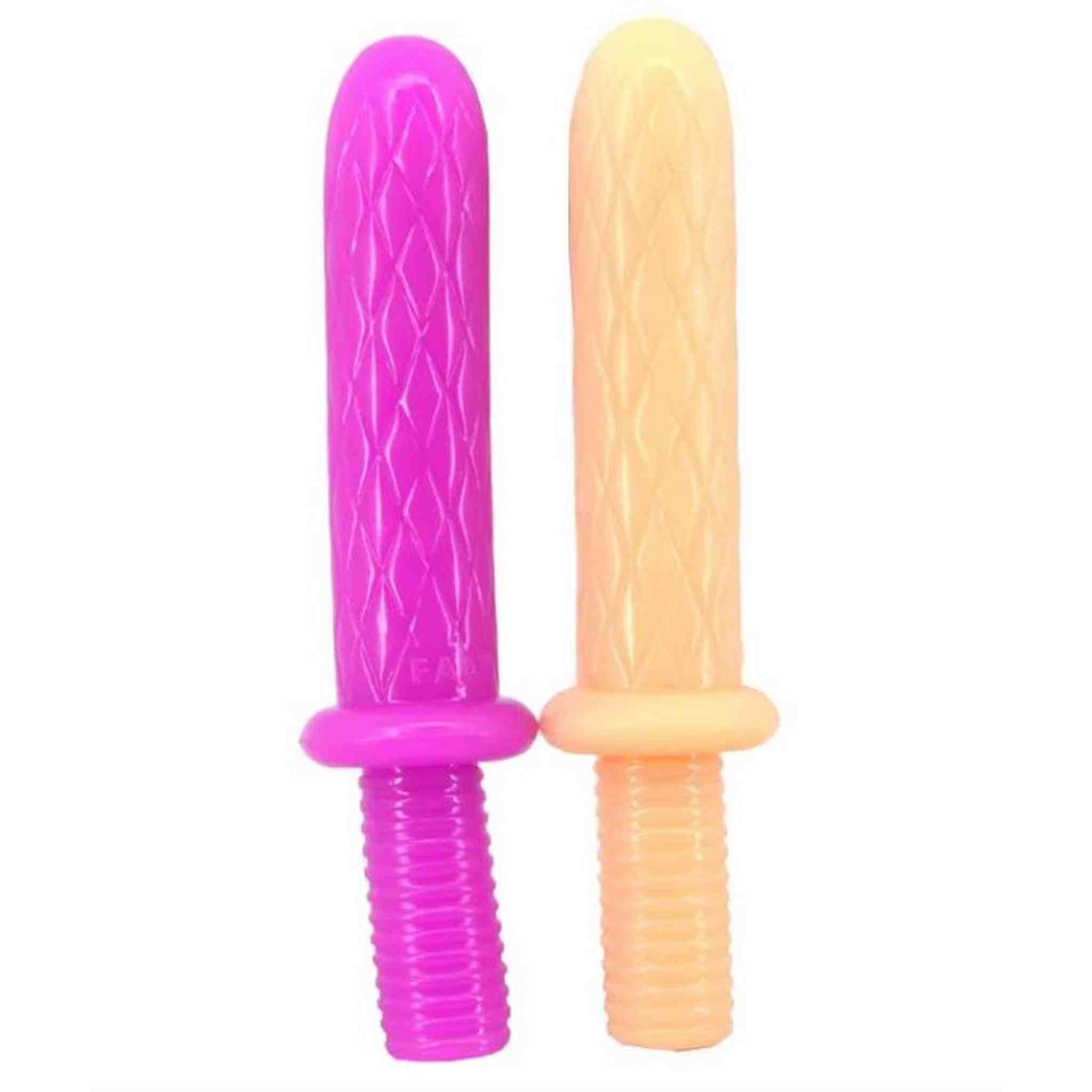 31.1cm Fruit Dildo with Handle Anal Plug