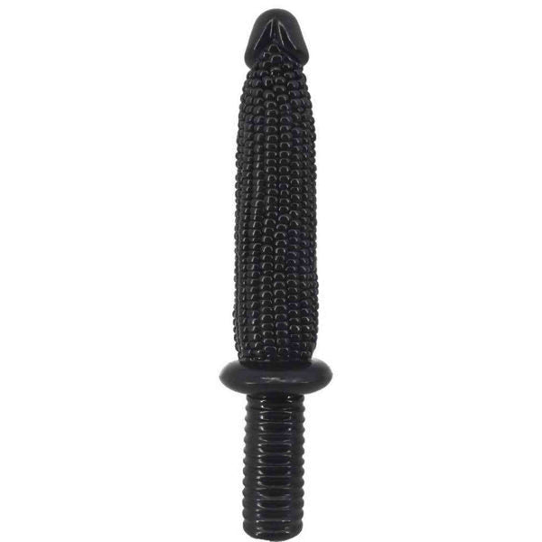 33 cm Corn Dildo Human Glans with Handle Big Anal Plug
