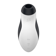 Orca Double Air Pulse Vibrator - Black/White