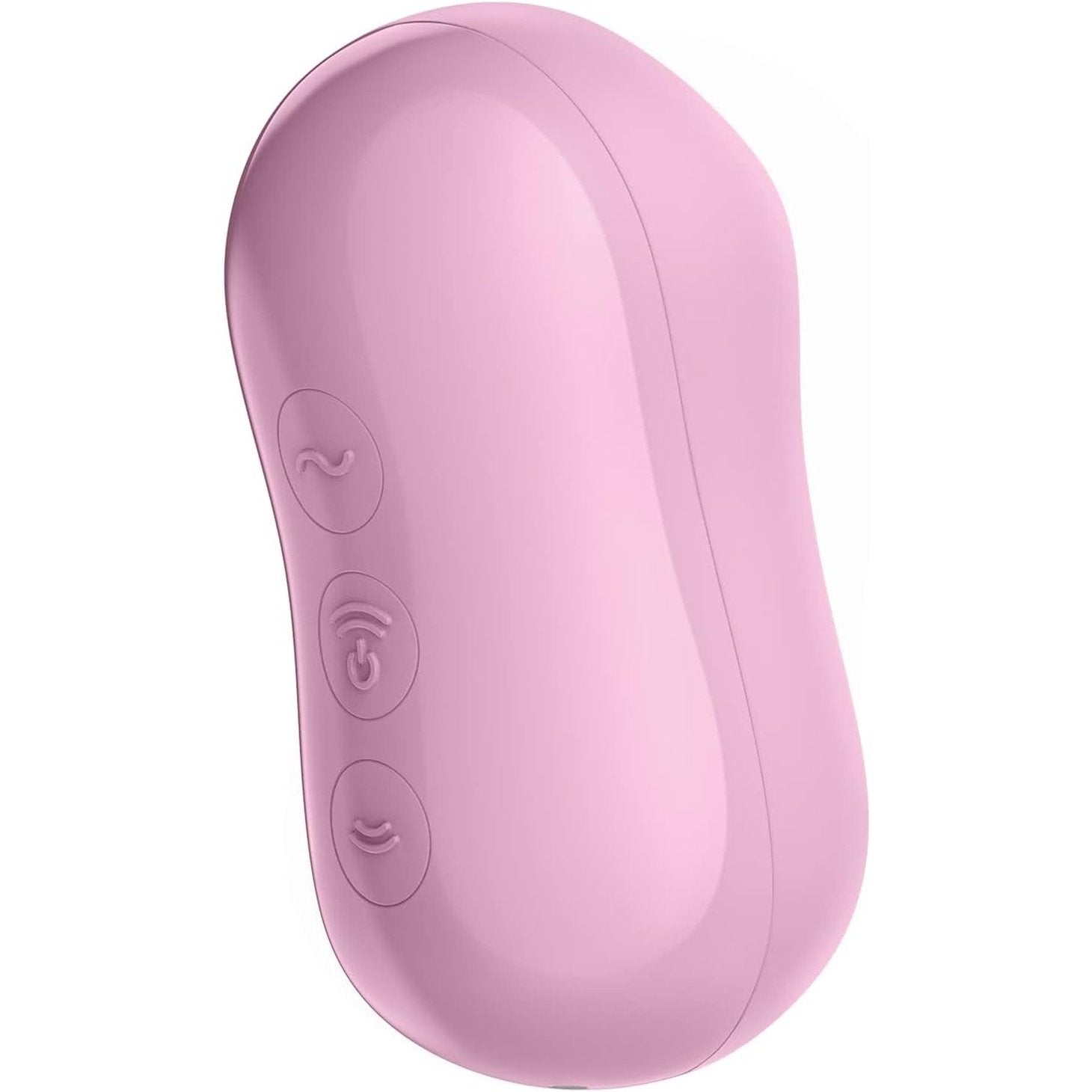 Cotton Candy Double Aire Pulse Vibrator - Light Red