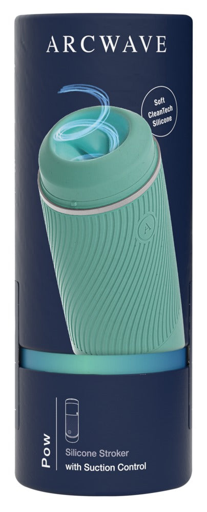 Arcwave Pow: masturbatore manuale con valvola di aspirazione, Verde, foto 3