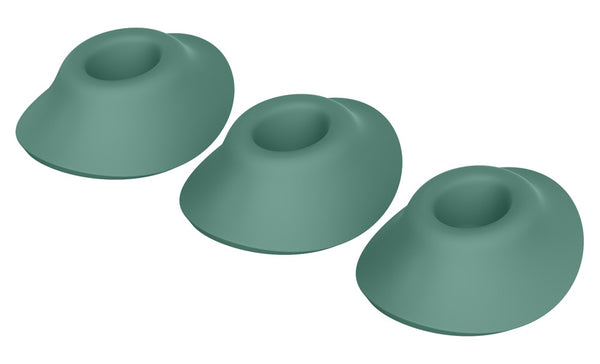 Testine di ricambio Womanizer per Next: set da 3, Verde salvia S, foto 1