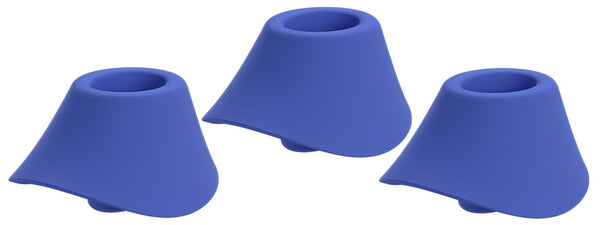 Testine di ricambio Womanizer per Blend: set da 3, Blu M, foto 1
