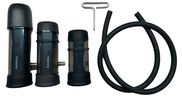 Autoblow VacuGlide: pacco accessori da 9 pezzi con cilindri, foto 1
